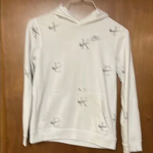 Nike Kids White Hoodie